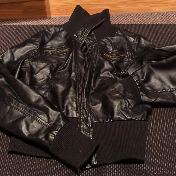 Pleather jacket - Picture 1 of 4